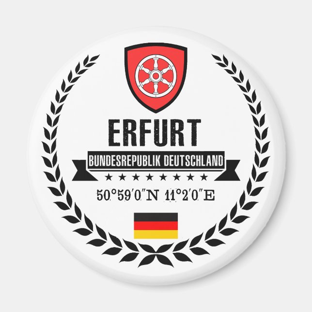Erfurt Magnet (Vorne)