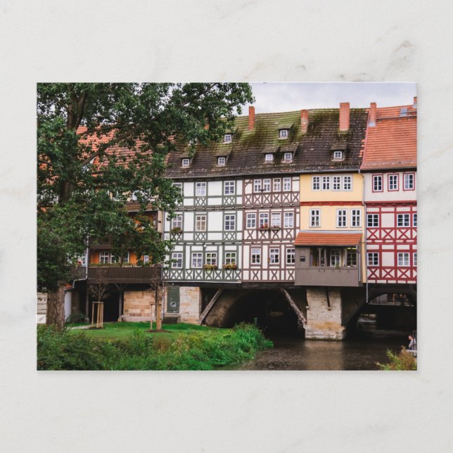 Erfurt Postcard Postkarte (Vorderseite)