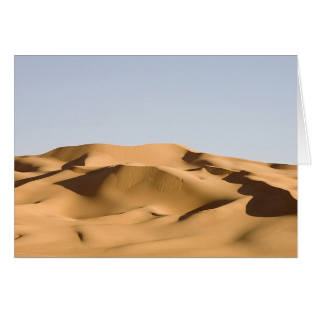Erg Awbari, Sahara, Fezzan, Libyen. 2 (Vorderseite (Horizontal))