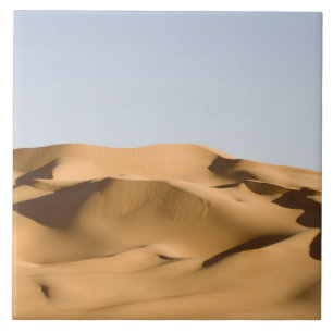 Erg Awbari, Sahara Wüste, Fezzan, Libyen.  2 Fliese