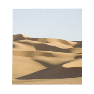Erg Awbari, Sahara-Wüste, Fezzan, Libyen. 3 Notizblock