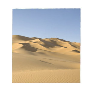 Erg Awbari, Sahara-Wüste, Fezzan, Libyen. 5 Notizblock