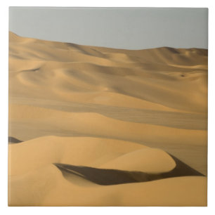 Erg Awbari, Sahara-Wüste, Fezzan, Libyen. Fliese