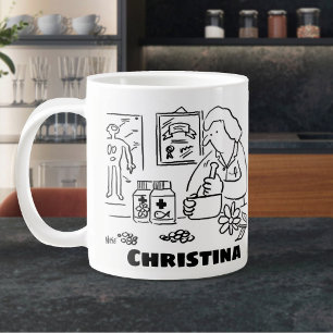 Ergänzende Medizin. Alternative Medizin Jumbo-Tasse