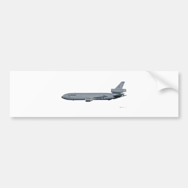 Ergänzung Douglas KC-10 Autoaufkleber (Vorne)