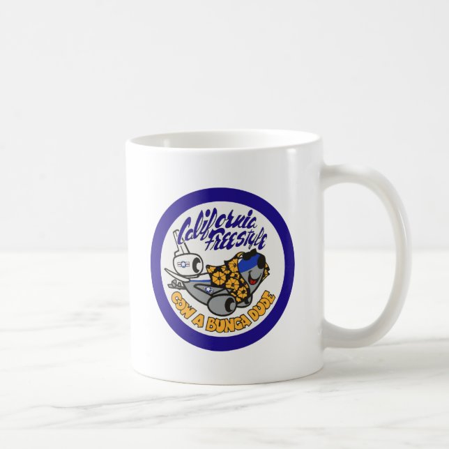 Ergänzungs-Kalifornien-Freistil Douglas KC-10 Kaffeetasse (Rechts)