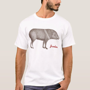 Ergatterter Peccary - Javelina - Tayaussa - T-Shirt