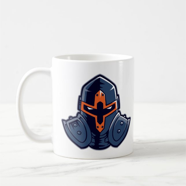 Ergebene Krieger Kaffeetasse (Links)