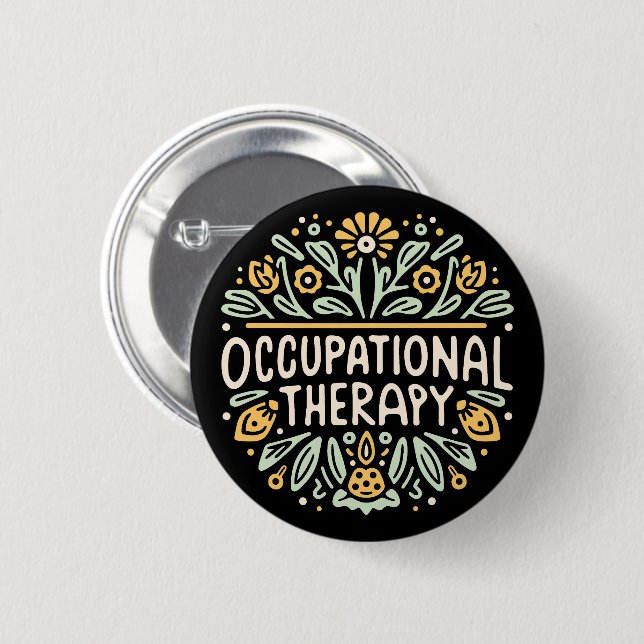 Ergotherapeut Button (Vorne & Hinten)