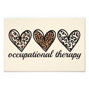 Ergotherapie Gepard Druck Herz