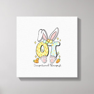 Ergotherapie Osterhase OT OTA Frühling Ot Leinwanddruck