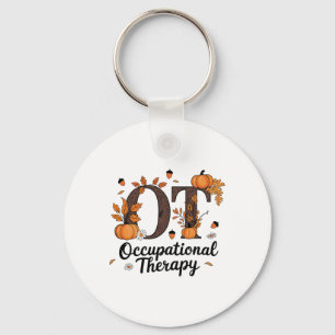 Ergotherapie Ot Thanksgiving Bekleidung Co. F Schlüsselanhänger