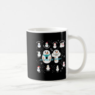 Ergotherapie Weihnachts Schneemann Ergo Kaffeetasse