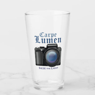 Ergreifen Sie die helle Trommel Glas