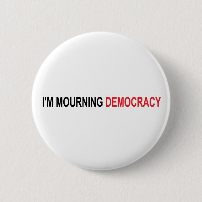 Ergriffen durch die Abstimmung Button (Vorderseite)