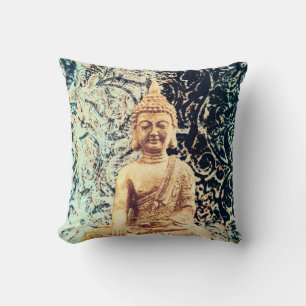 Erhabener Buddha Eleganter Zen-Erleuchtung Kissen