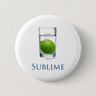 Erhabenes lustiges button