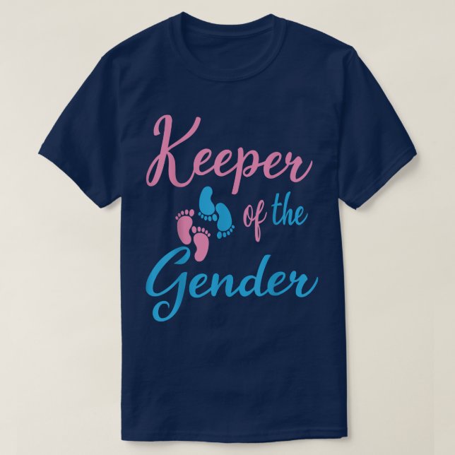 Erhalt der Ankündigung von Party über das Geschlec T-Shirt (Design vorne)
