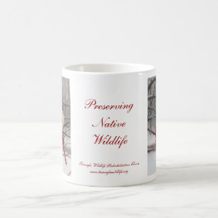 Erhalt der gebürtigen Tier-Kardinals-Tasse Kaffeetasse