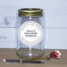 Erhalt von Familienrezepten Periwinkle Blue Monogr