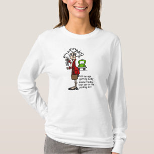 Erhalten des glücklichen Spaßes T-Shirt