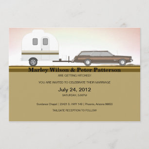 Erhalten hitched! einladung