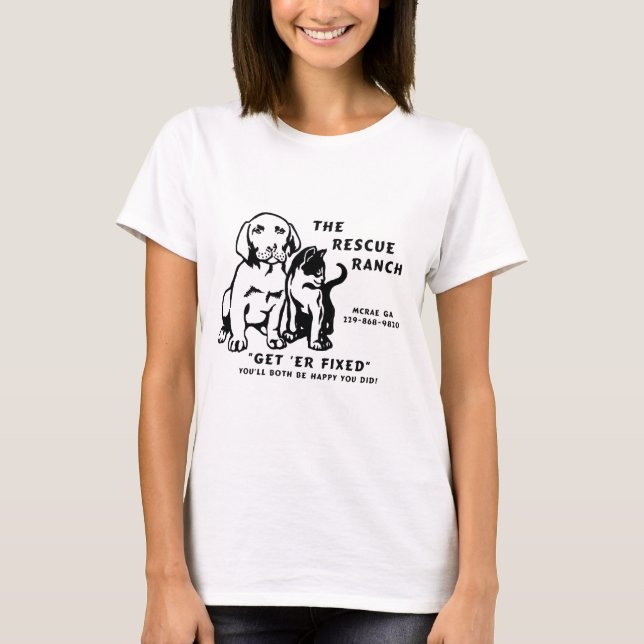 erhalten Sie äh regelte T-Shirt (Vorderseite)