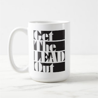 Erhalten Sie die Führungs-heraus Tasse