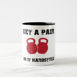 ERHALTEN SIE EIN PAAR! ZWEIFARBIGE TASSE