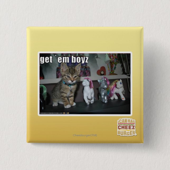 Erhalten Sie EM boyz Button (Vorderseite)