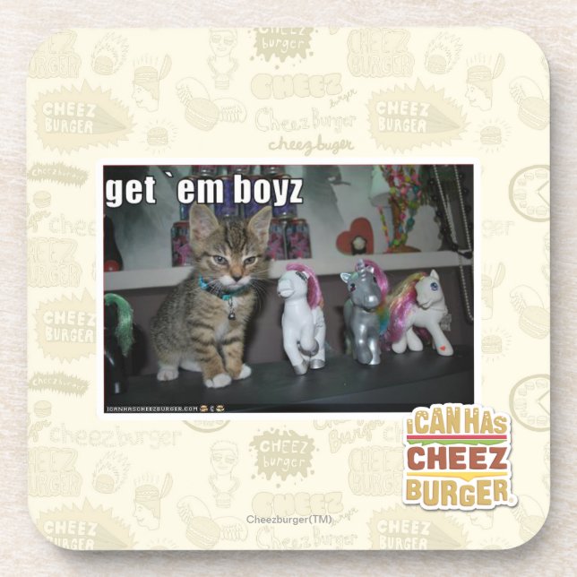 Erhalten Sie EM boyz Untersetzer (Vorderseite)