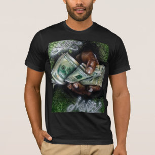 Erhalten Sie Geldgraffiti-Kunst-Shirt T-Shirt