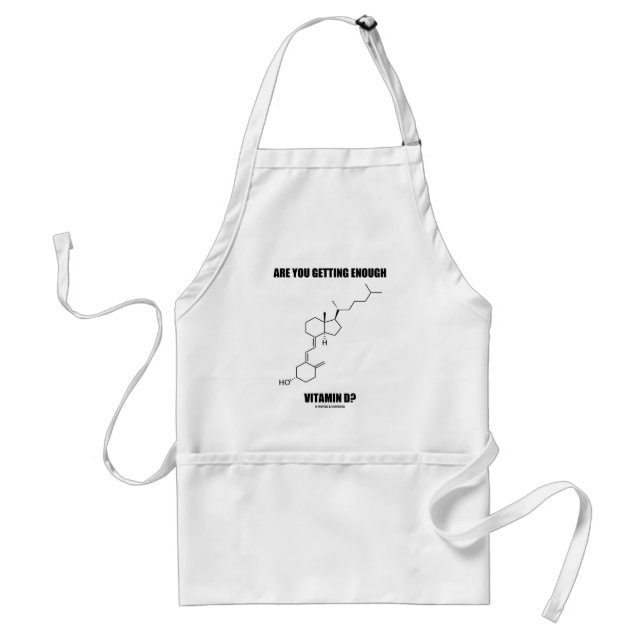 Erhalten Sie genügend Vitamin D? Cholecalciferol Schürze (Vorne)