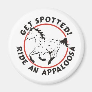 Erhalten Sie gepunkteten LeopardAppaloosa Magnet
