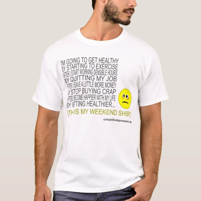 Erhalten Sie gesund T-Shirt (Vorderseite)