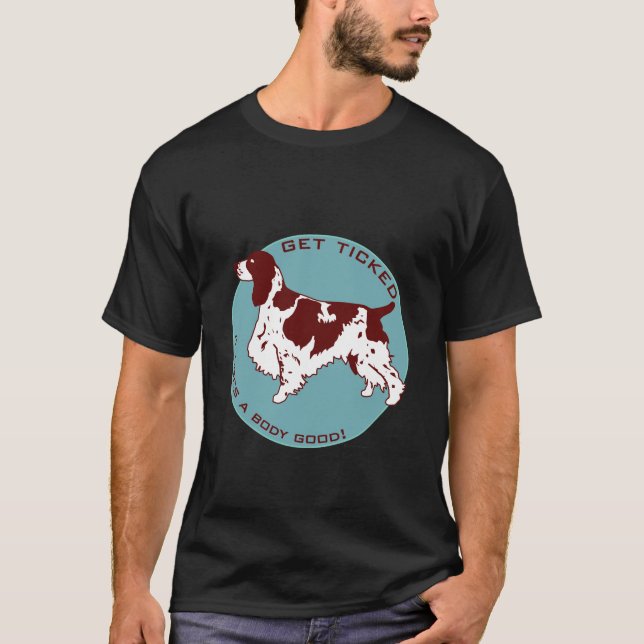 Erhalten Sie getickt: Er tut einen guten Körper! T-Shirt (Vorderseite)