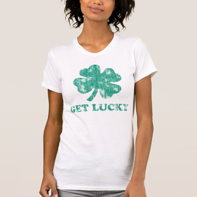 Erhalten Sie glücklichen St Patrick Tag T-Shirt (Vorderseite)