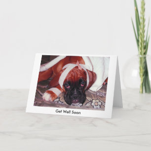 Erhalten Sie gut bald Karte