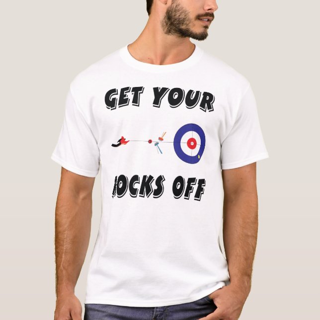 Erhalten Sie Ihre Felsen weg! T-Shirt (Vorderseite)