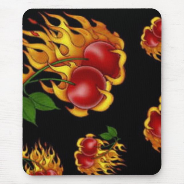 erhalten Sie Ihre heißen Kirschen Mousepad (Vorne)
