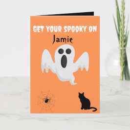ERHALTEN SIE IHRE REDE AUF GHOST CUSTOM HALLOWEEN KARTE