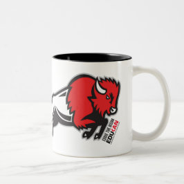 Erhalten Sie Ihrem EDDIE die BISON-Kaffee-Tasse Zweifarbige Tasse