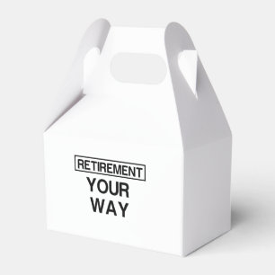 ERHALTEN SIE IHREN WEG GESCHENKSCHACHTEL