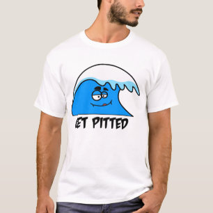 Erhalten Sie Löcher gebildet T-Shirt