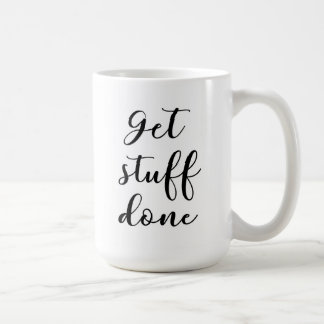 Erhalten Sie Material getane Tasse