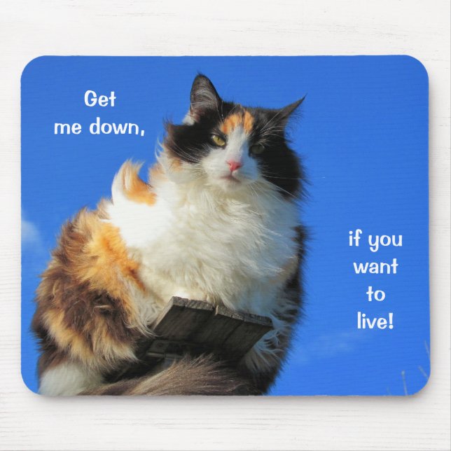Erhalten Sie mich unten! Mousepad (Vorne)