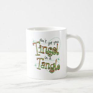 Erhalten Sie nicht Ihr Lametta in den Kaffeetasse
