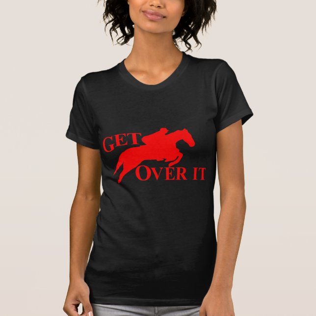 ERHALTEN SIE ÜBER ES PFERD T-Shirt (Vorderseite)