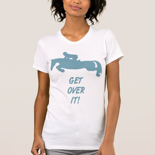 Erhalten Sie über es Pferd T-Shirt (Vorderseite)