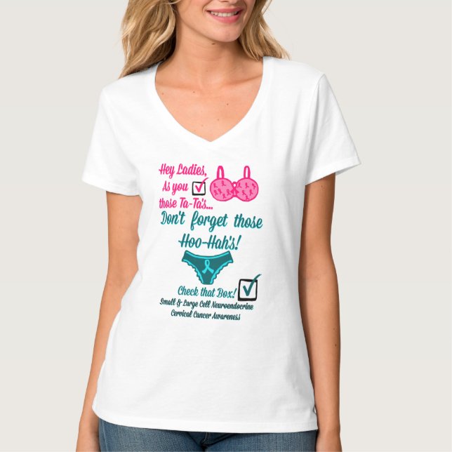 Erhalten Sie überprüft! Weibliches T-Shirt (Vorderseite)